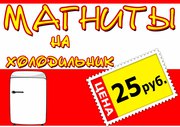 Рекламные,  сувенирные магниты на холодильник,  печать на заказ Ростов
